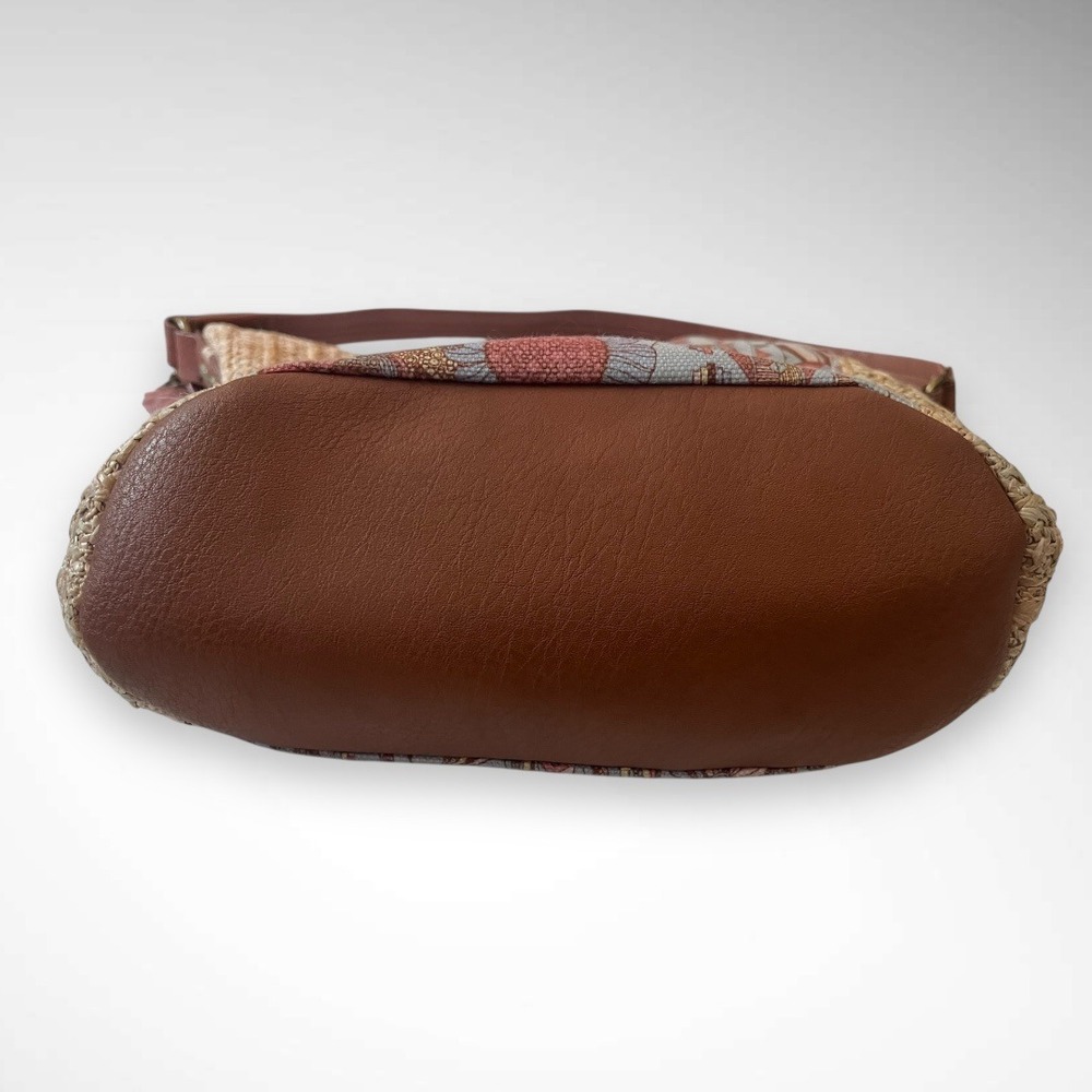 SAKROOTS Sky Spirit Desert Sequoia Straw Hobo Shoulder Bag | EUC - Picture 3 of 7